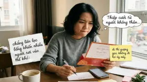 Bạn cũ 'mất tích' bỗng mời cưới: Đi thì gượng, không đi lại áy náy