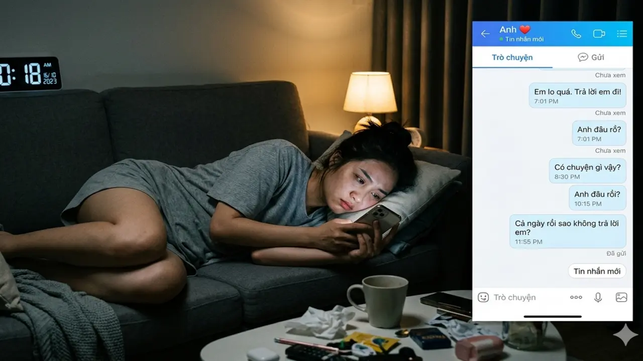 Bồn chồn vì nhắn tin ‘seen mà không rep’: Nên hỏi lại hay thôi kệ luôn?