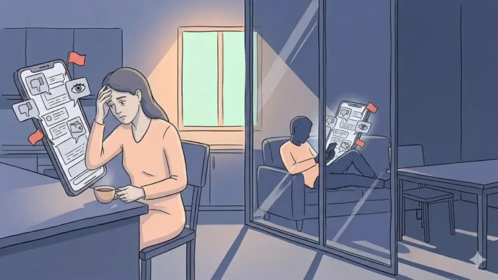 Chồng không cảm xúc, xem điện thoại mỗi khi gần gũi tôi