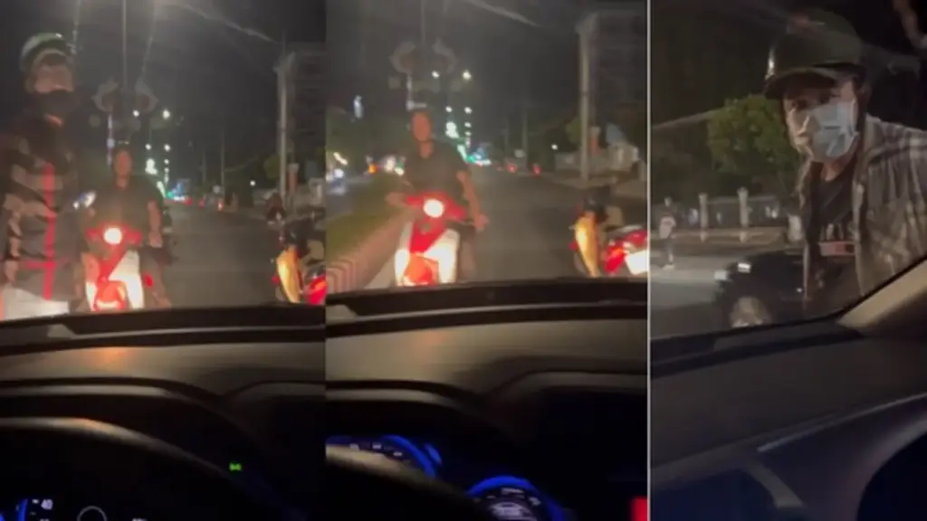 Công an xác minh nhóm người chặn ô tô, đập bể kính chắn gió ở Vĩnh Long