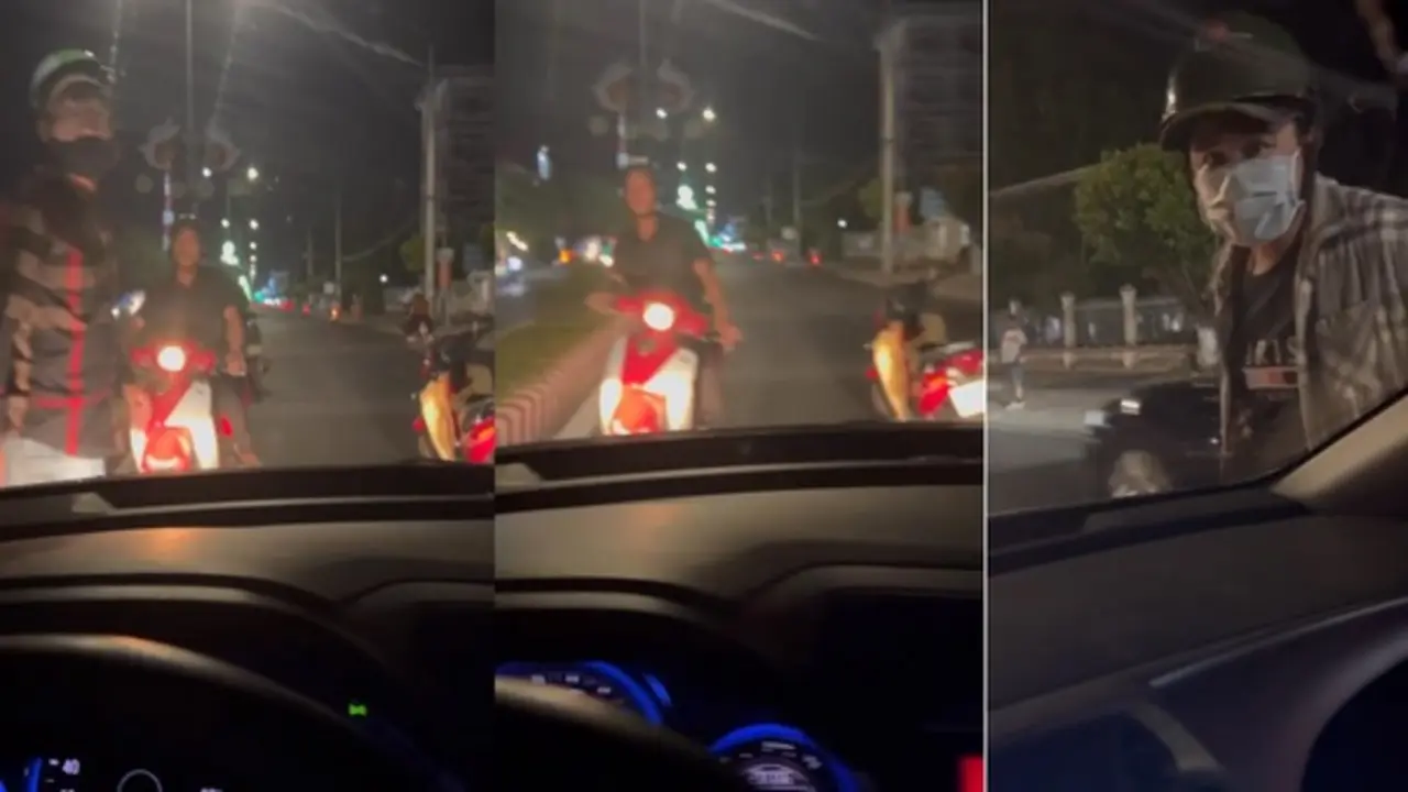 Công an xác minh nhóm người chặn ô tô, đập bể kính chắn gió ở Vĩnh Long