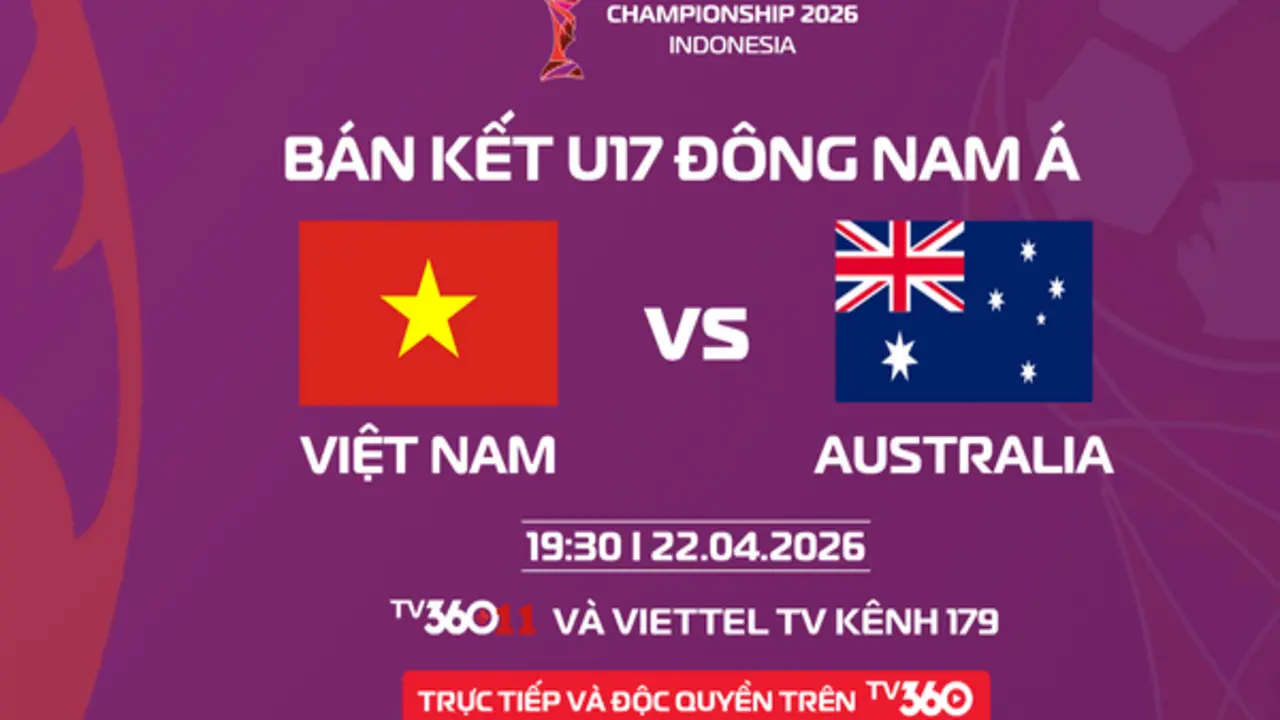 Đội hình dự kiến U.17 Việt Nam đấu U.17 Úc: Sẵn sàng vượt nhà vô địch