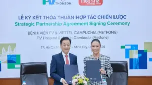 FV và Viettel Campuchia (Metfone) mở 'hành lang y tế' xuyên biên giới Việt Nam - Campuchia