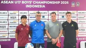 HLV U.17 Úc: 'U.17 Việt Nam mạnh và chúng tôi không được phép mắc sai lầm'