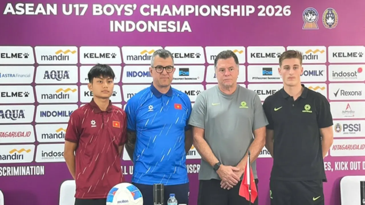 HLV U.17 Úc: 'U.17 Việt Nam mạnh và chúng tôi không được phép mắc sai lầm'