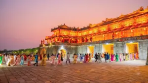 Huế tái hiện yến tiệc cung đình tại nhà hát Duyệt Thị Đường