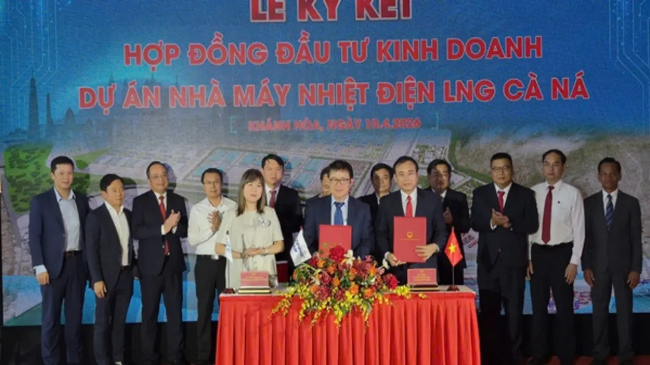 Khánh Hòa triển khai dự án Nhà máy nhiệt điện LNG Cà Ná hơn 57.000 tỉ đồng