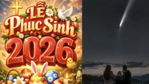 Lễ Phục Sinh 2026: Hôm nay 4.4 sao chổi Phục Sinh cận nhật, có gì đặc biệt?