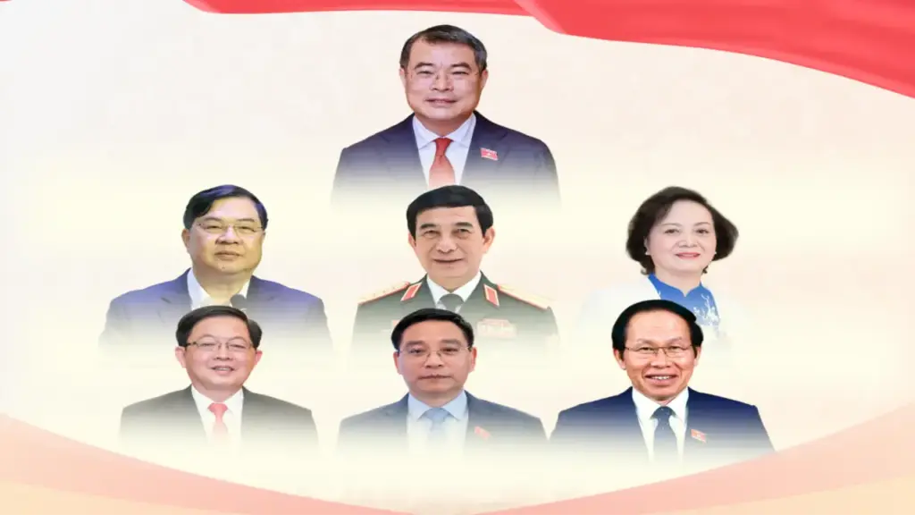 Lĩnh vực công tác của Thủ tướng và 6 Phó thủ tướng