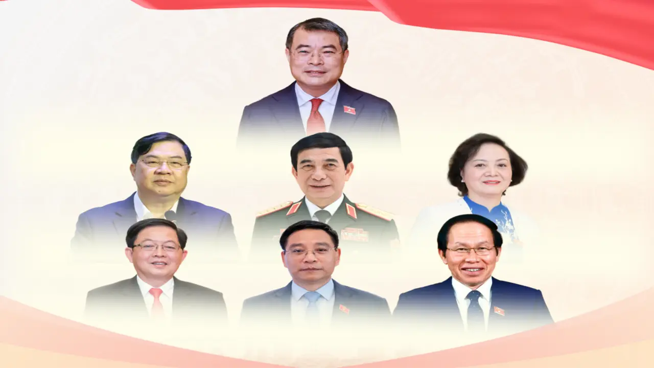 Lĩnh vực công tác của Thủ tướng và 6 Phó thủ tướng