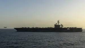 Mỹ huy động tàu sân bay tham gia phong tỏa cảng Iran