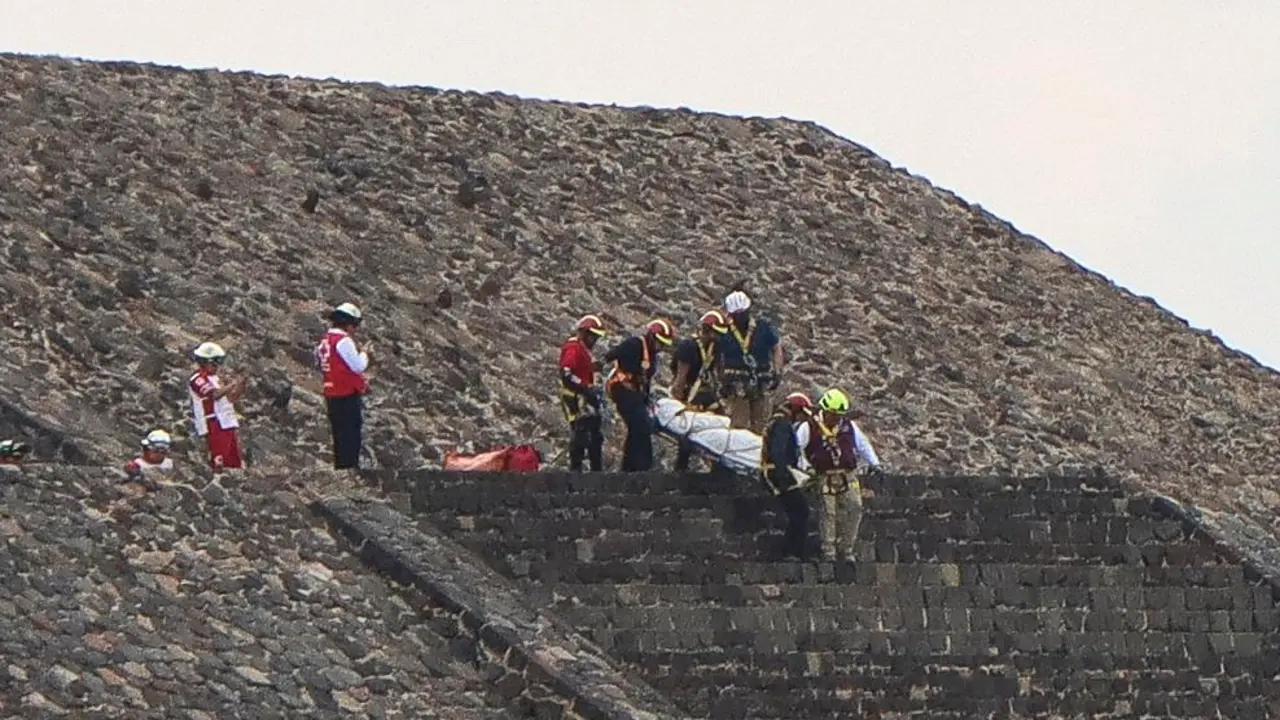 Nghi phạm 'dọa hiến tế' khi xả súng trên kim tự tháp Mexico