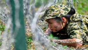 Nữ chiến đấu viên số hiếm của đặc công chống khủng bố