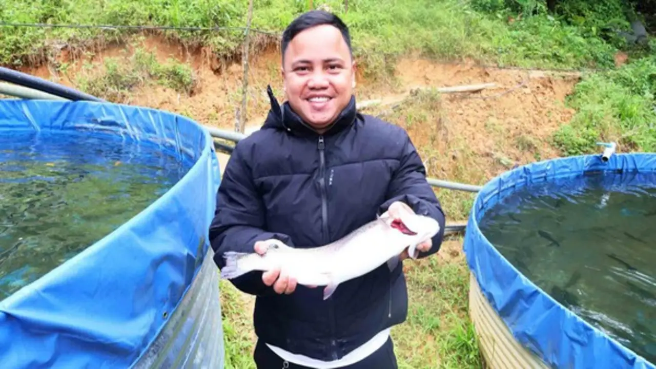 Nuôi cá xứ lạnh giữa đại ngàn