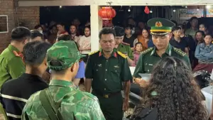 Quán ăn bên bờ biển có 377 kg nghi thuốc nổ
