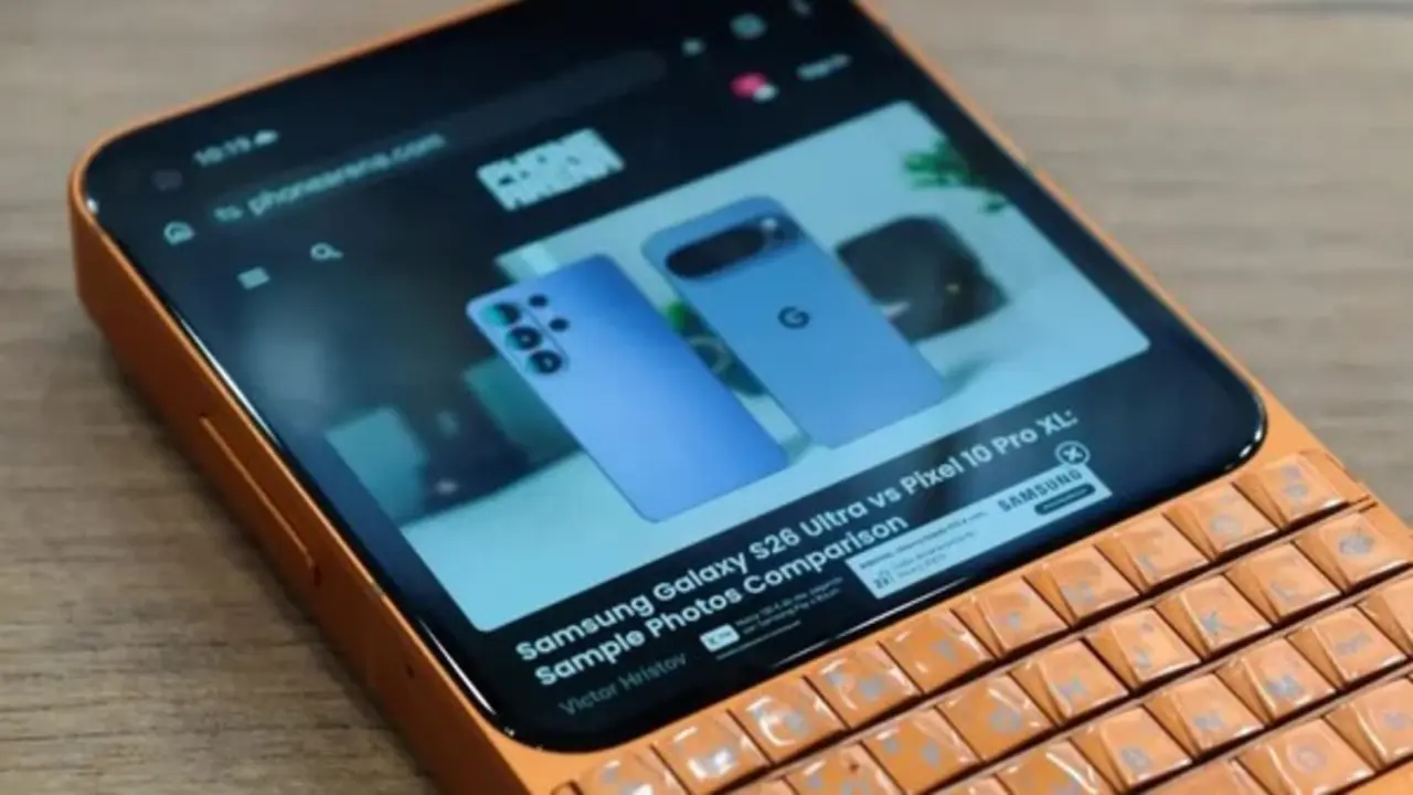 Smartphone có bàn phím vật lý đang hồi sinh
