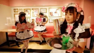 Sự thật mô hình cà phê hầu gái ở Nhật Bản