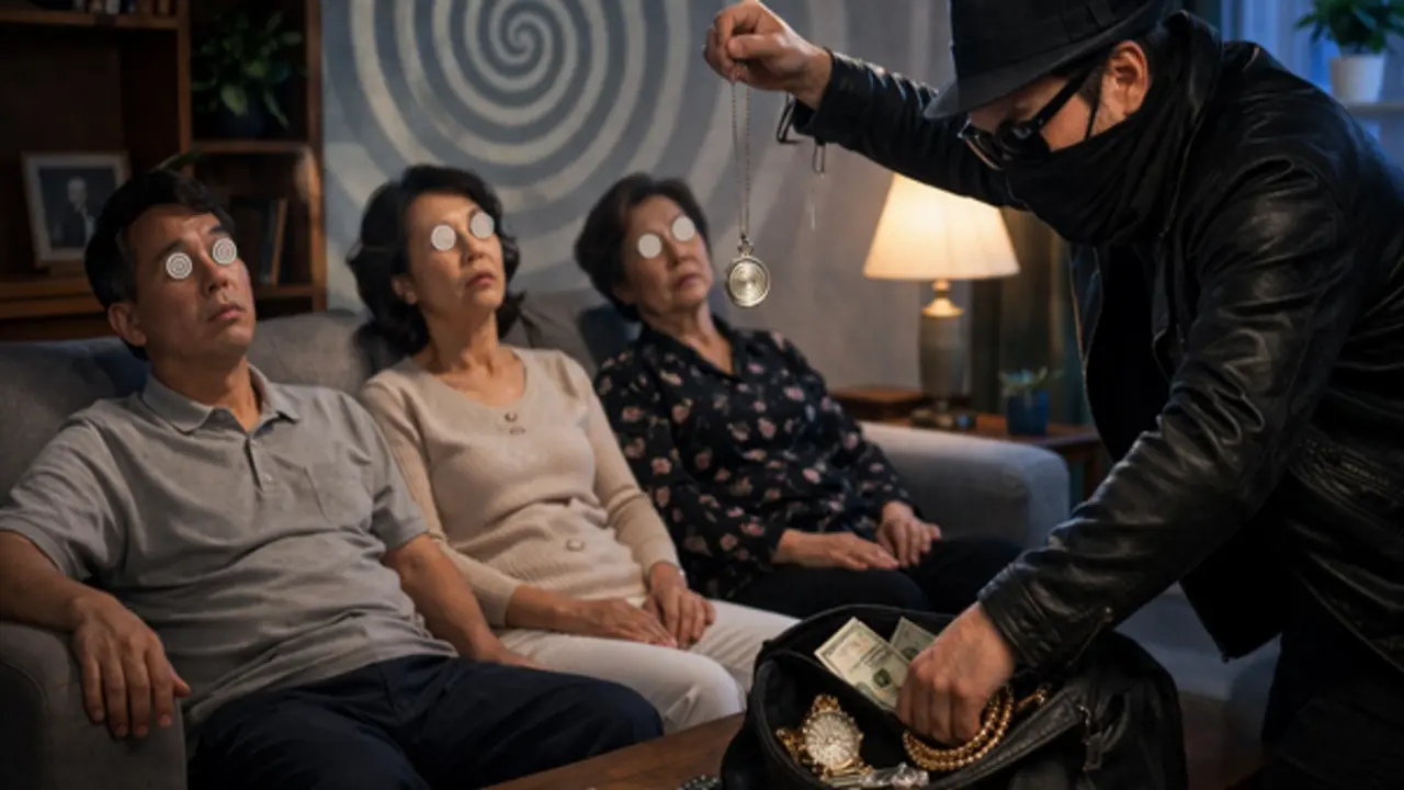 Tái diễn 'thôi miên' để cướp tài sản