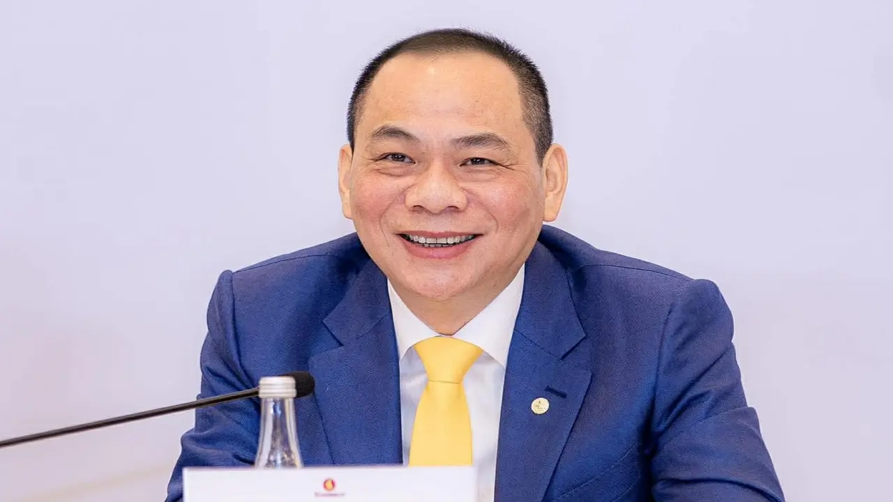 Tài sản tỷ phú Phạm Nhật Vượng vượt Jack Ma