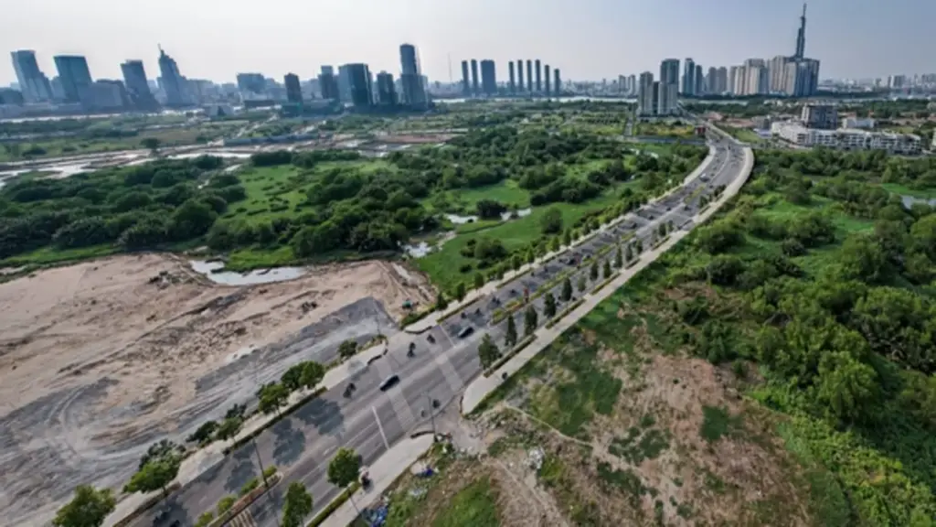 Toàn cảnh khu đất 33 ha ở Thủ Thiêm sẽ thành trung tâm hành chính mới