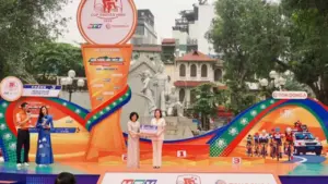 Tôn Đông Á với hành trình thiện nguyện xuyên suốt Cúp xe đạp truyền hình TP.HCM