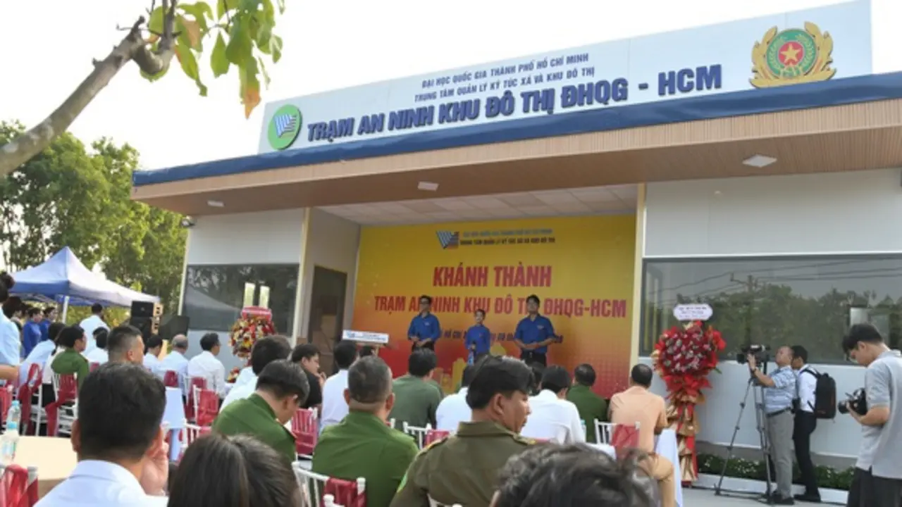 Trạm an ninh làng đại học chính thức lộ diện sau hơn 10 năm mơ ước