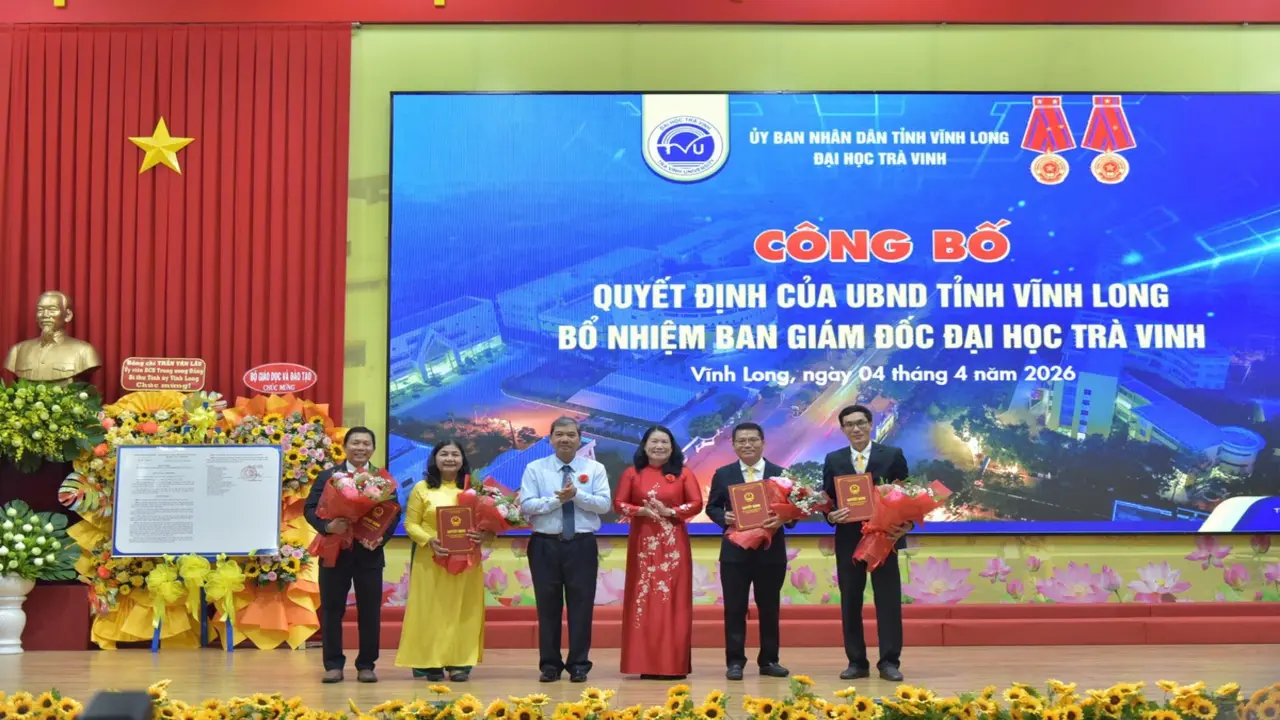 Trường đại học Trà Vinh thành Đại học Trà Vinh