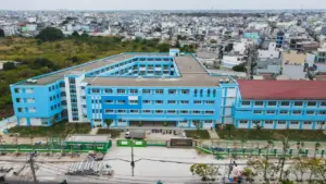 Trường học đầu tiên trên đất nghĩa trang Bình Hưng Hòa đã xây xong