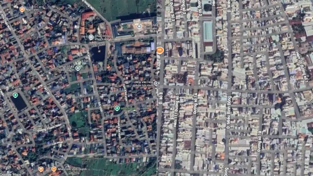 Vì sao ở Hà Nội mái nhà thường màu đỏ, còn Sài Gòn màu trắng xanh?