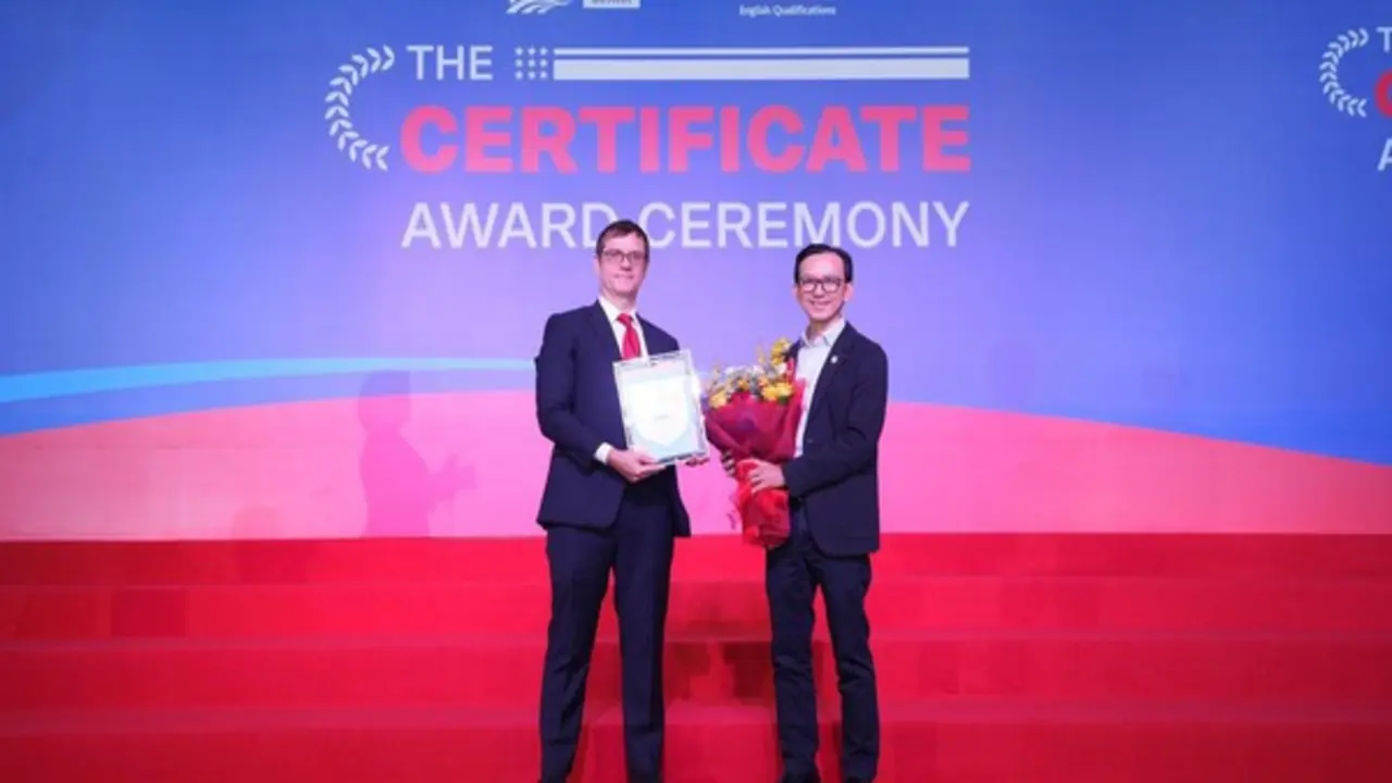 VUS đạt chứng nhận trung tâm đào tạo vàng năm thứ 6 liên tiếp từ Cambridge